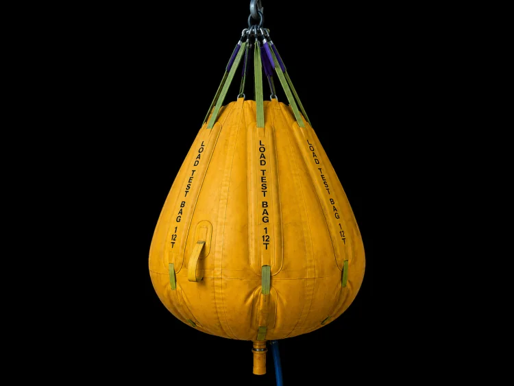 12.5-Ton Low Headroom Proof Load Test Water Bags