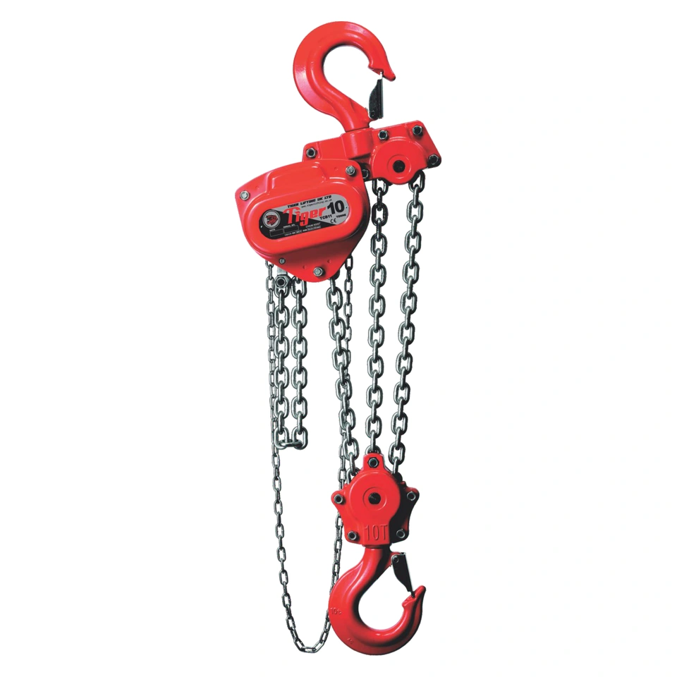 15T Tiger TCB Chain Block — TCU150 — catalogue photograph
