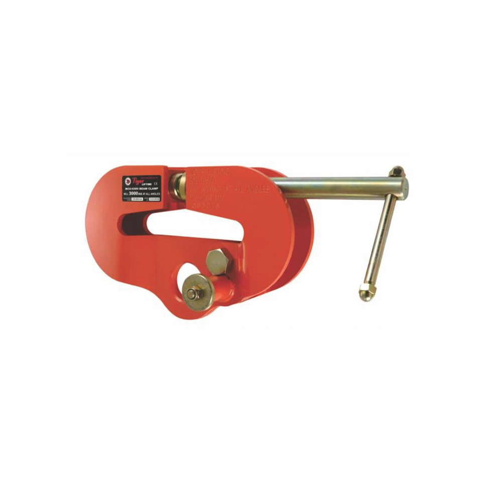 5T Tiger Adjustable Trolley and Universal Lifting Beam Clamp — BTBCU050 — catalogue photograph